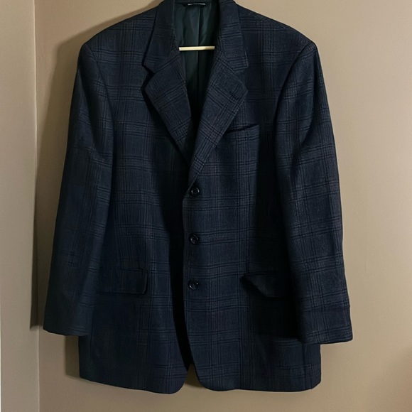 Vintage Savile Row wool blazer no size tag - Picture 1 of 7